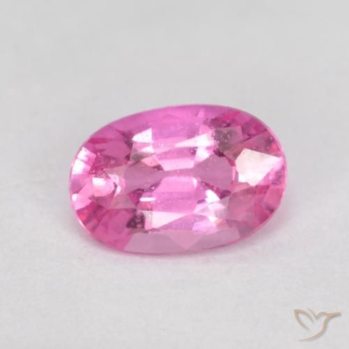 0.63ct Natural Púrpura medio Zafiro, Ovalada, VS-SI