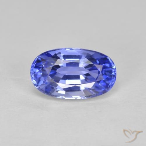 2.36ct Natural Azul violeta oscuro Zafiro, Ovalada, VVS-VS