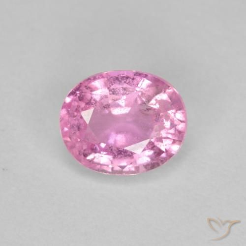 0.51ct Natural Rosa Zafiro, Ovalada, VS-SI