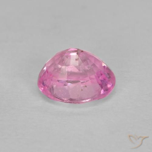 Zafiro Rosado muy claro natural de 0.56 ct, Ovalada, VS-SI