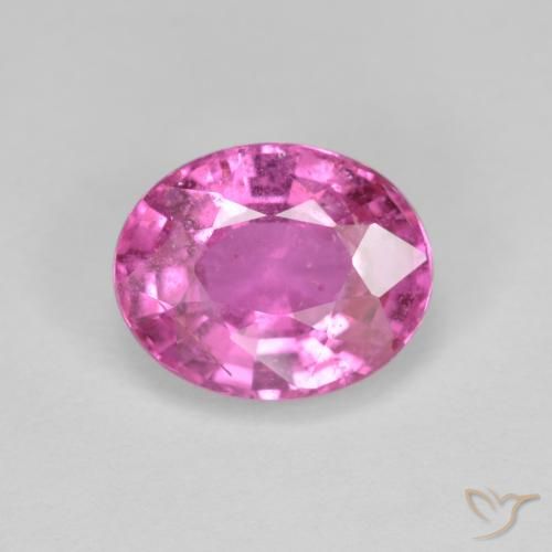 2.70ct Natural Rosado intenso Zafiro, Ovalada, VS