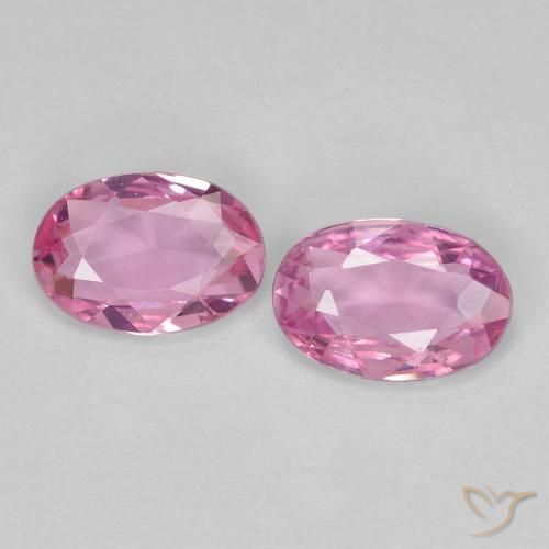 0.74ctw Natural Rosado muy claro Zafiro, Ovalada, VVS-VS