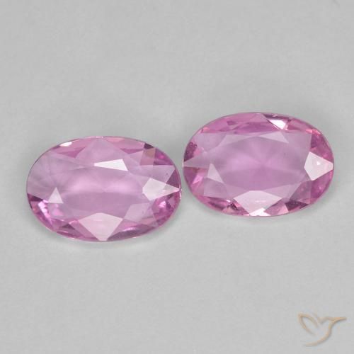 0.73ctw Natural Rosado púrpura real Zafiro, Ovalada, VVS-VS