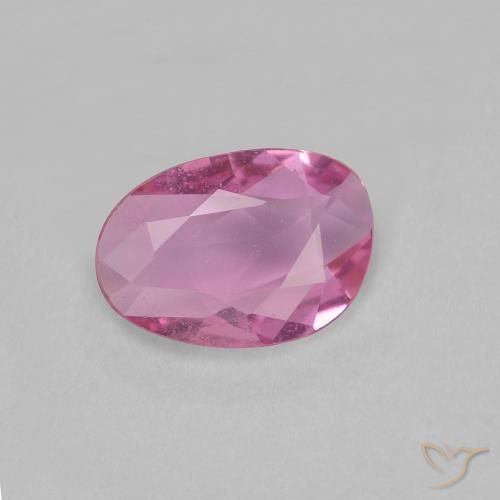 0.76ct Natural Rosa oscuro Zafiro, Elegante, VS