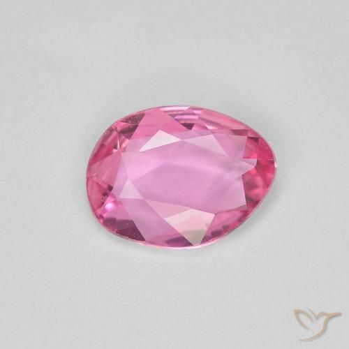 0.92ct Natural Rosado medio Zafiro, Elegante, VVS-VS