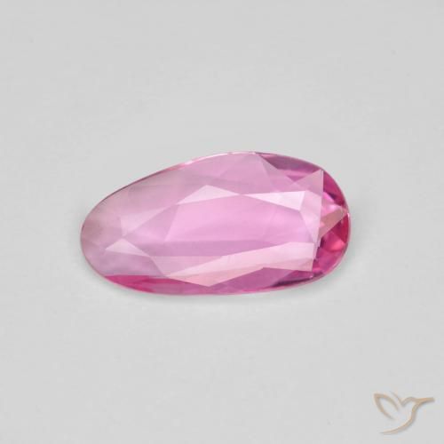 0.88ct Natural Rosado intenso Zafiro, Elegante, VVS
