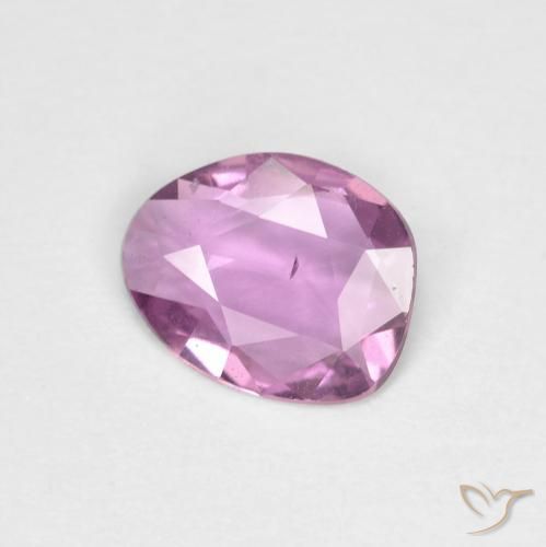Zafiro Rosado medio natural de 0.77 ct, Elegante, VS-SI