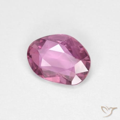 Zafiro Rosado medio natural de 0.78 ct, Elegante, VS