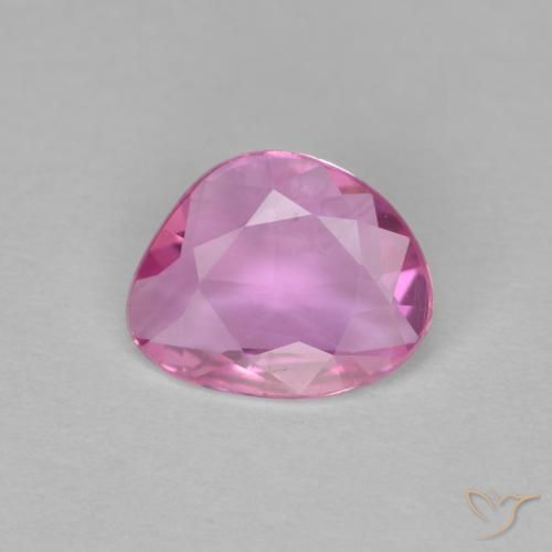0.65ct Natural Rosado medio Zafiro, Elegante, VVS