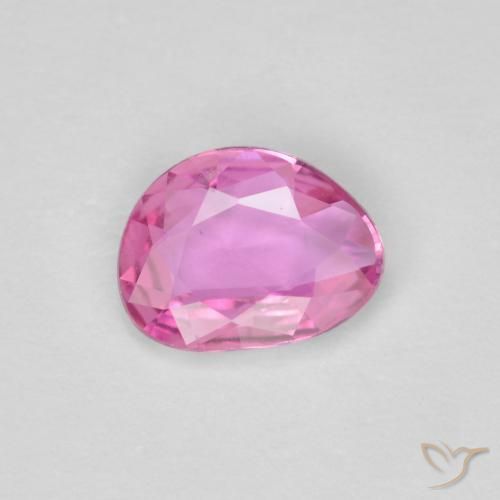0.61ct Natural Rosado intenso Zafiro, Elegante, VVS