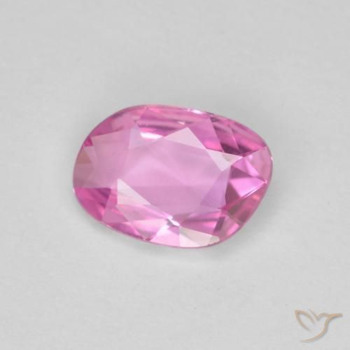Zafiro Púrpura rosado claro natural de 0.52 ct, Elegante, VVS