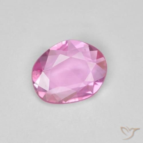 Zafiro Rosado medio natural de 0.95 ct, Elegante, VVS