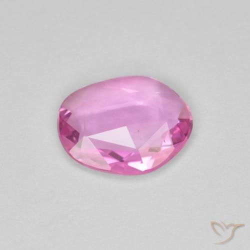 Zafiro Rosado medio natural de 0.95 ct, Elegante, VVS