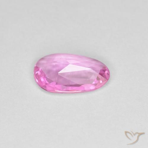 Zafiro Rosado medio natural de 0.75 ct, Elegante, VS