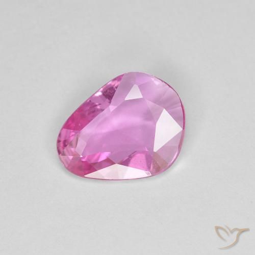 0.91ct Natural Rosado medio Zafiro, Elegante, VVS-VS