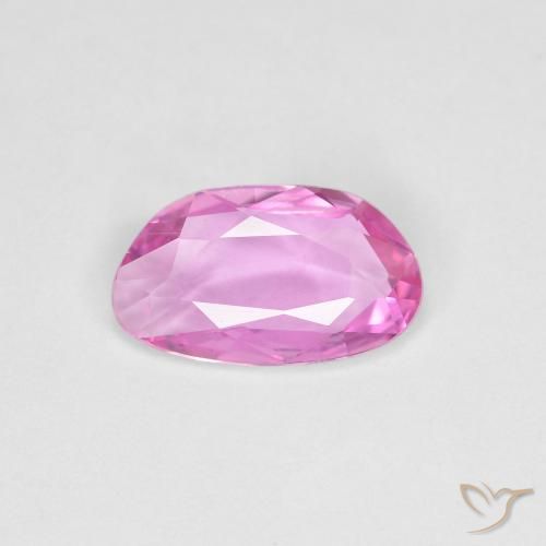 0.94ct Natural Rosado púrpura real Zafiro, Elegante, VVS-VS