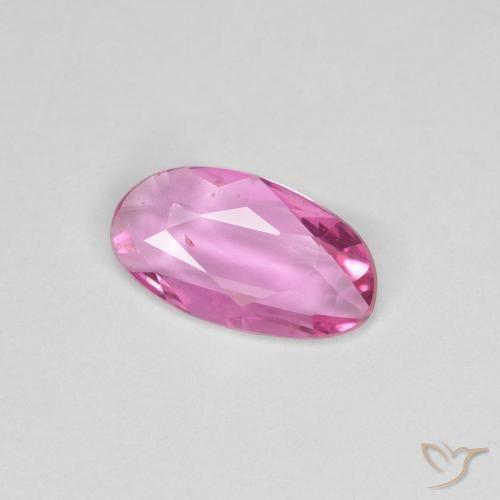 Zafiro Púrpura rosado claro natural de 0.72 ct, Elegante, VVS-VS