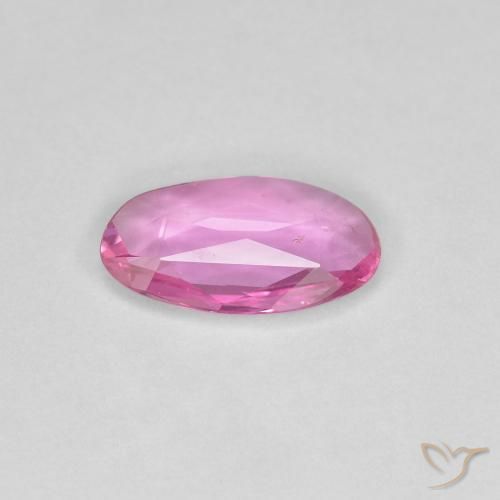 Zafiro Púrpura rosado claro natural de 0.72 ct, Elegante, VVS-VS