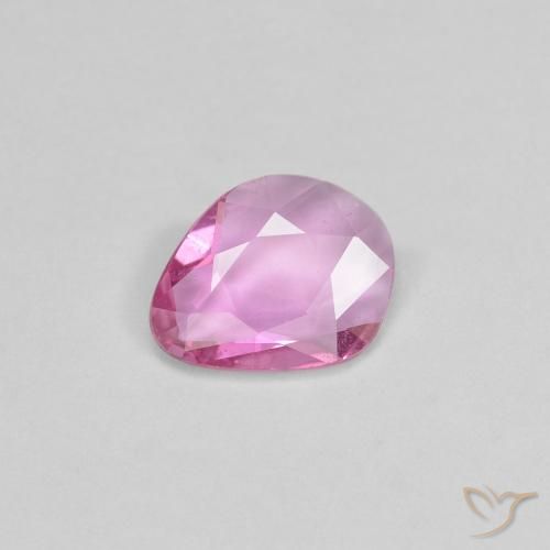 0.62ct Natural Rosado medio Zafiro, Elegante, VS
