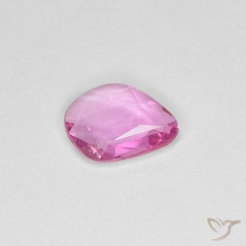 Zafiro Rosado medio natural de 0.62 ct, Elegante, VS