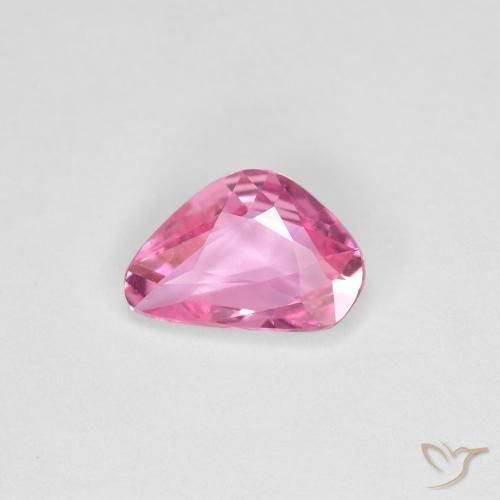 0.75ct Natural Rosado púrpura real Zafiro, Elegante, VVS-VS