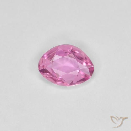 0.58ct Natural Rosado púrpura real Zafiro, Elegante, VVS-VS