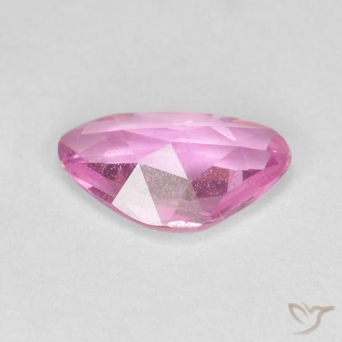 Zafiro Rosado medio natural de 0.66 ct, Elegante, VS