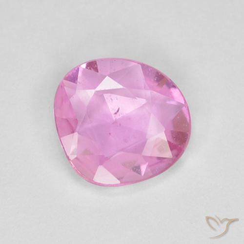 0.77ct Natural Rosado medio Zafiro, Elegante, VS