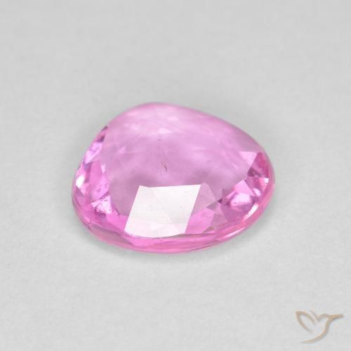 Zafiro Rosado medio natural de 0.77 ct, Elegante, VS