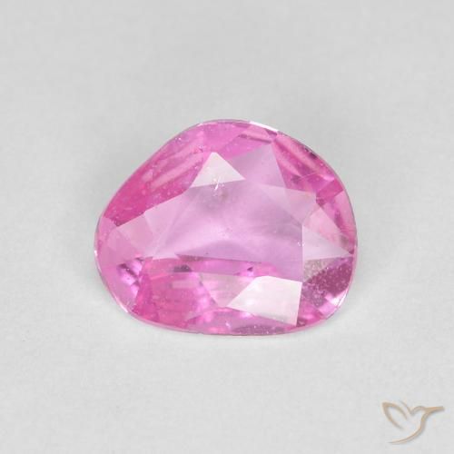 0.63ct Natural Rosado intenso Zafiro, Elegante, VS