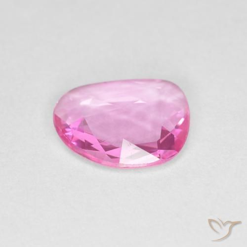 Zafiro Rosado medio natural de 0.74 ct, Elegante, VS