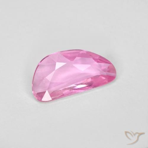 Zafiro Rosado púrpura real natural de 0.73 ct, Elegante, VS