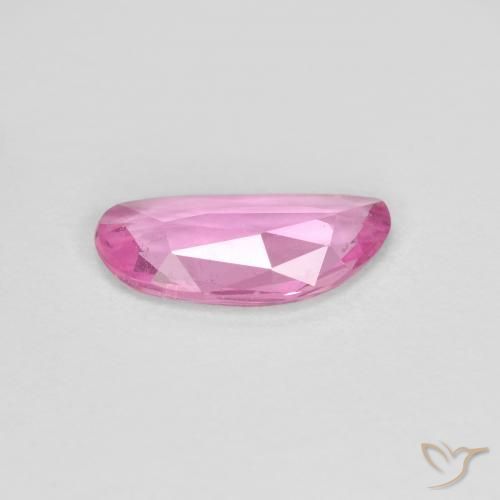Zafiro Rosado púrpura real natural de 0.85 ct, Elegante, VS