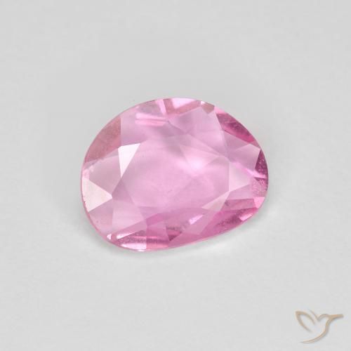 0.67ct Natural Rosado intenso Zafiro, Elegante, VS