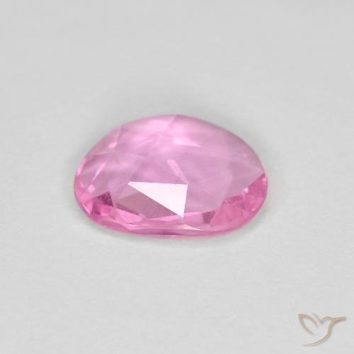Zafiro Rosado intenso natural de 0.67 ct, Elegante, VS
