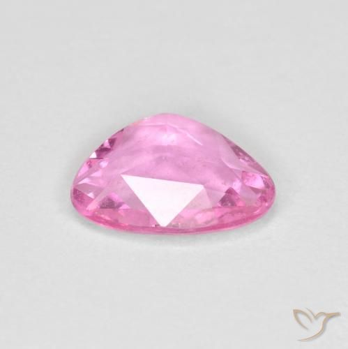 Zafiro Rosado medio natural de 0.73 ct, Elegante, VS