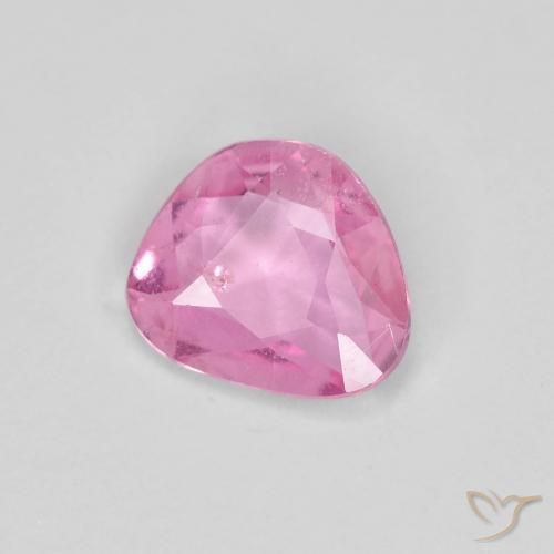 Zafiro Rosado medio natural de 0.60 ct, Elegante, VS