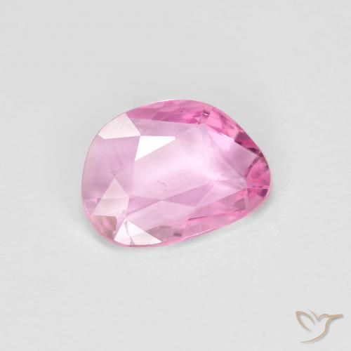 0.58ct Natural Rosa oscuro Zafiro, Elegante, VVS-VS