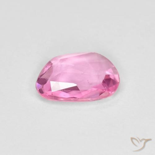 Zafiro Rosa oscuro natural de 0.58 ct, Elegante, VVS-VS