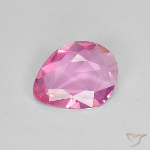 0.88ct Natural Rosado medio Zafiro, Elegante, VVS-VS
