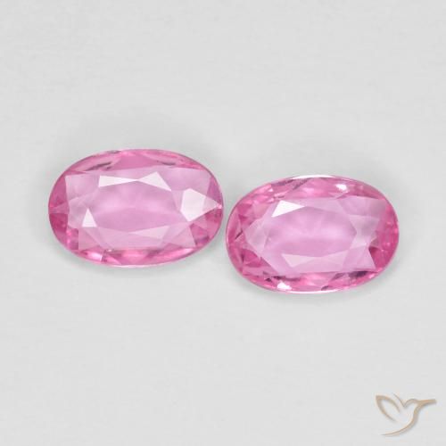 0.90ctw Natural Rosado medio Zafiro, Ovalada, VS