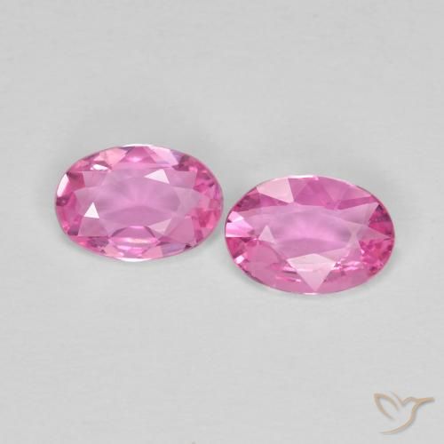 0.78ctw Natural Rosado púrpura real Zafiro, Ovalada, VVS-VS