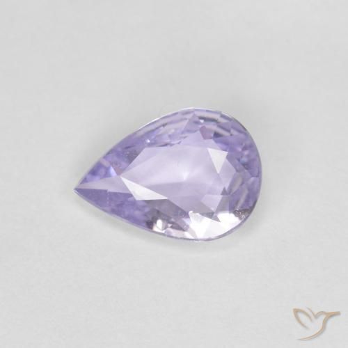0.62ct Natural Violeta rosado Zafiro, En forma de pera, VVS