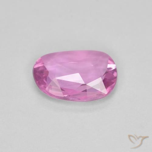 Zafiro Púrpura intenso natural de 0.66 ct, Elegante, VS