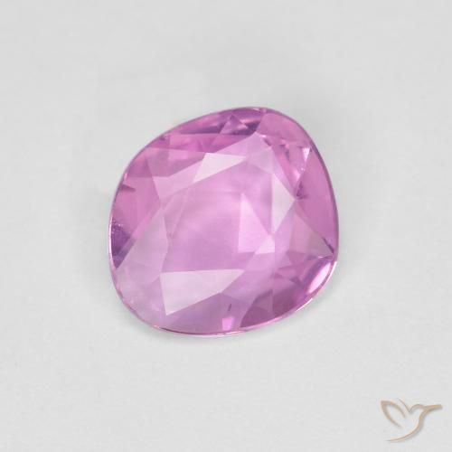 0.77ct Natural Púrpura rosado Zafiro, Elegante, VS