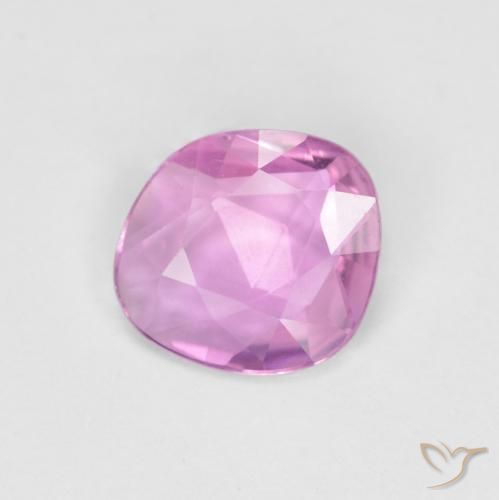Zafiro Púrpura rosado natural de 0.77 ct, Elegante, VS