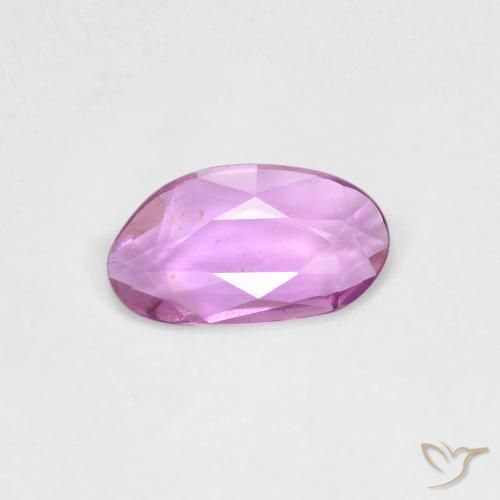 0.69ct Natural Púrpura medio Zafiro, Elegante, VS