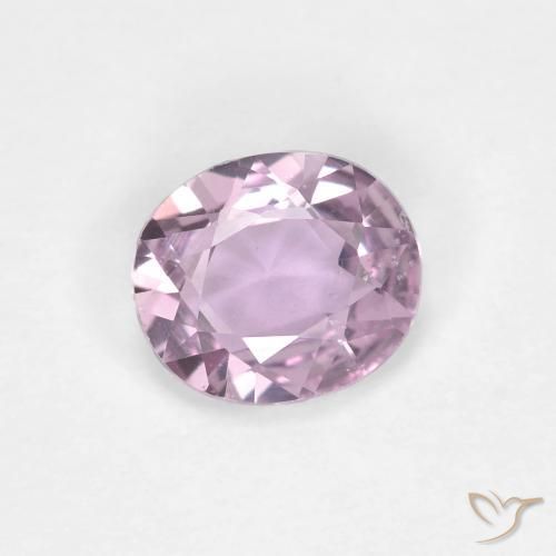 Zafiro Lavanda natural de 0.66 ct, Ovalada, VVS-VS