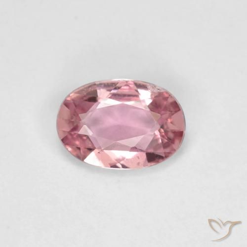 0.48ct Natural Bubblegum rosado claro Zafiro, Ovalada, VS