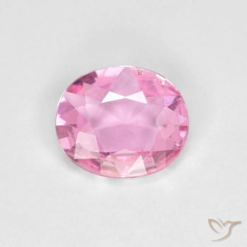 0.57ct Natural Rosa Zafiro, Ovalada, VVS-VS